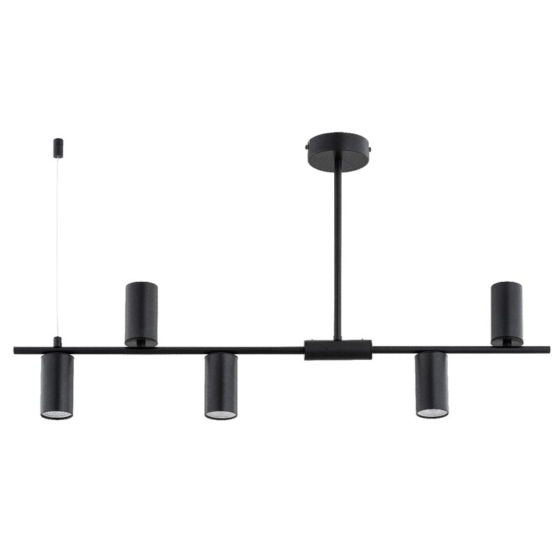 URANOS CZARNA 5xGU10 Alfa Lampa Sufitowa URANOS CZARNA 5xGU10 Alfa Lampa Sufitowa