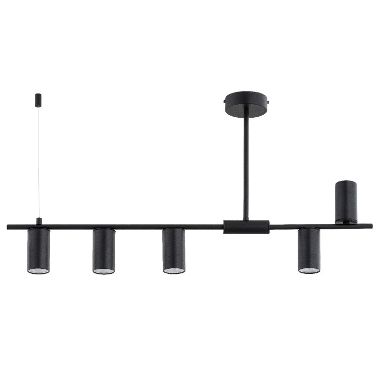 URANOS CZARNA 5xGU10 Alfa Lampa Sufitowa 63314