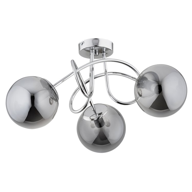 BANKO CHROM 3xE14 Alfa Lampa Sufitowa