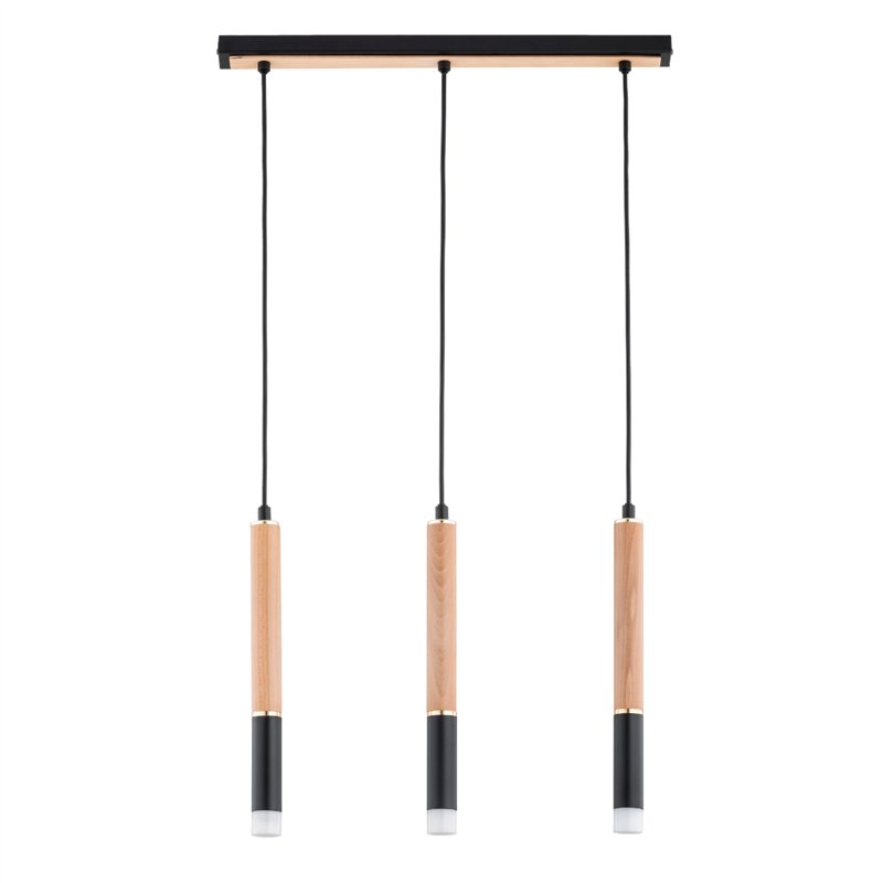 RODEO DREWNIANA 3xG9 Alfa Lampa Wisząca RODEO DREWNIANA 3xG9 Alfa Lampa Wisząca