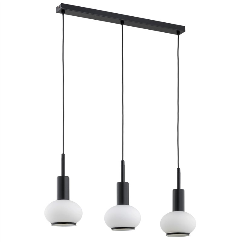 ZEBRA CZARNO-BIAŁA 3xE14 Alfa Lampa Wisząca ZEBRA CZARNO-BIAŁA 3xE14 Alfa Lampa Wisząca