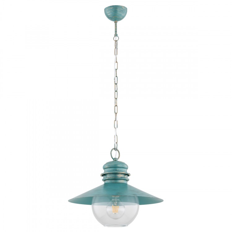 HOLLY MIĘTOWA 1xE27 Alfa Lampa Wisząca 61353