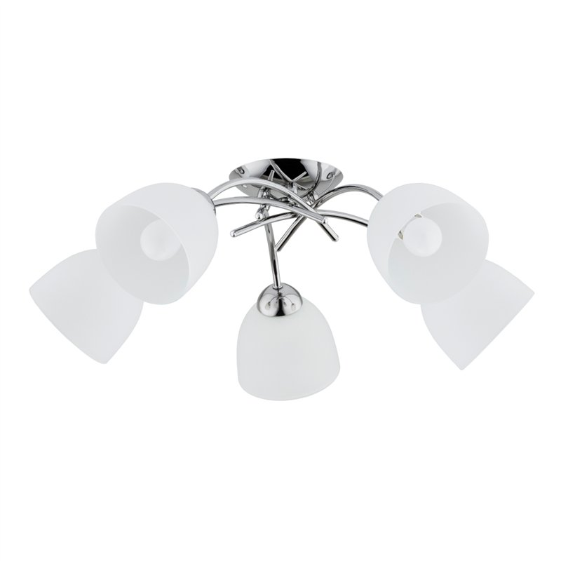 MIRAŻ CHROM 5xE27 Alfa Lampa Sufitowa MIRAŻ CHROM 5xE27 Alfa Lampa Sufitowa