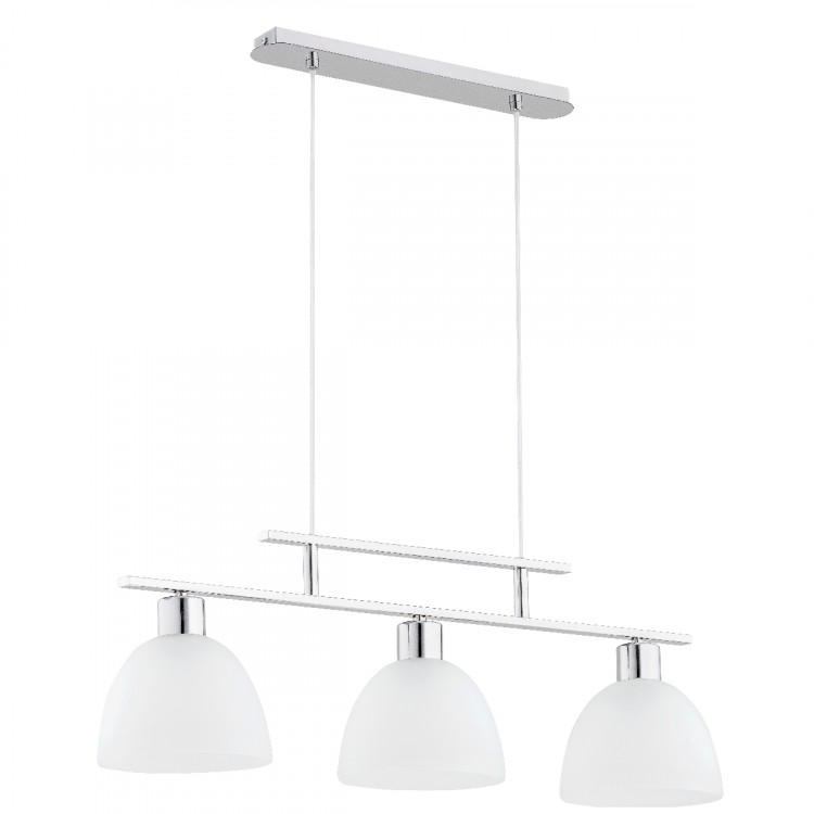 SONATA CHROM 3xE27 Alfa Lampa Wisząca 63006