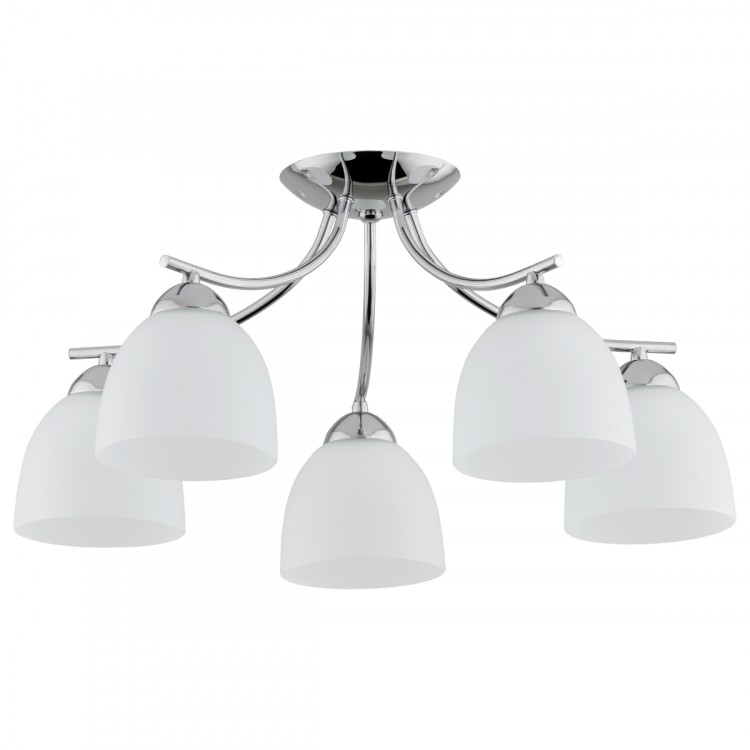 AJAX DUO CHROM 5xE27 Alfa Lampa Sufitowa 63177