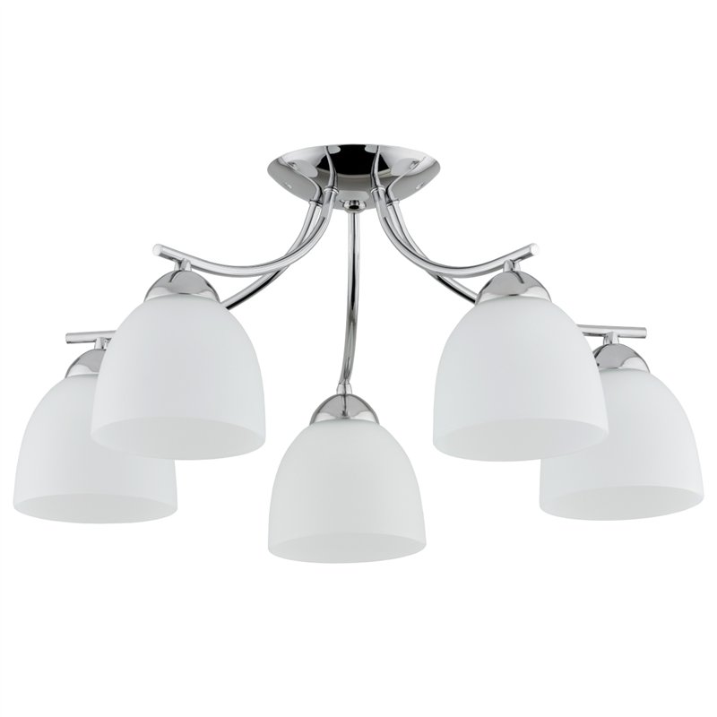 AJAX DUO CHROM 5xE27 Alfa Lampa Sufitowa AJAX DUO CHROM 5xE27 Alfa Lampa Sufitowa