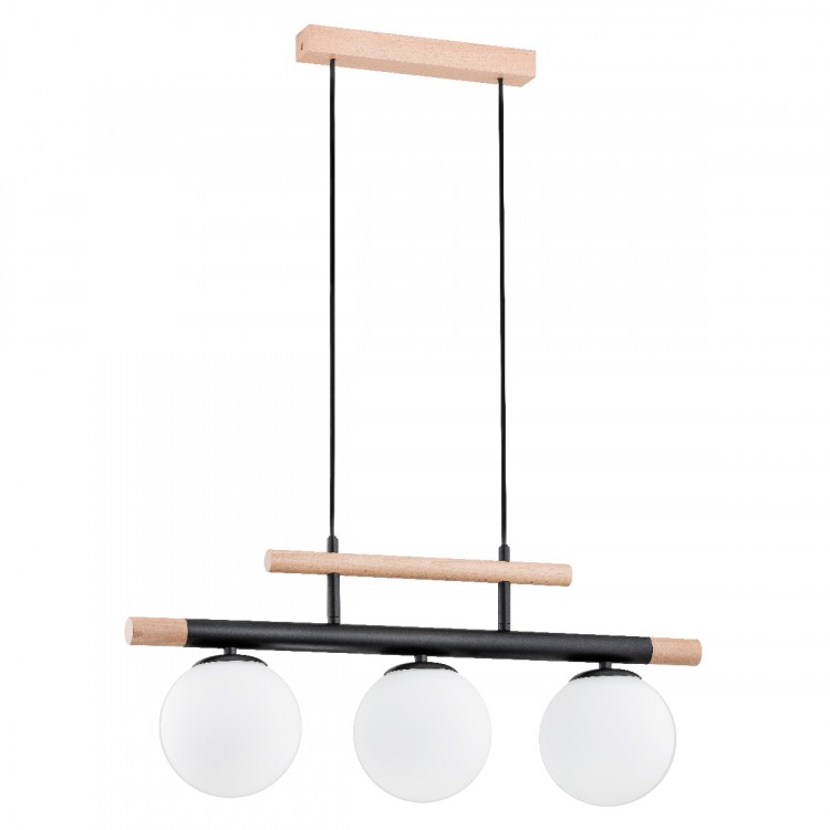 TRENDY DREWNIANA 3xE14 Alfa Lampa Wisząca 63087