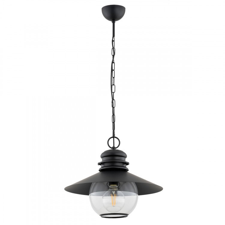 HOLLY CZARNA 1xE27 Alfa Lampa Wisząca 61341