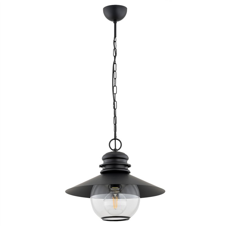 HOLLY CZARNA 1xE27 Alfa Lampa Wisząca