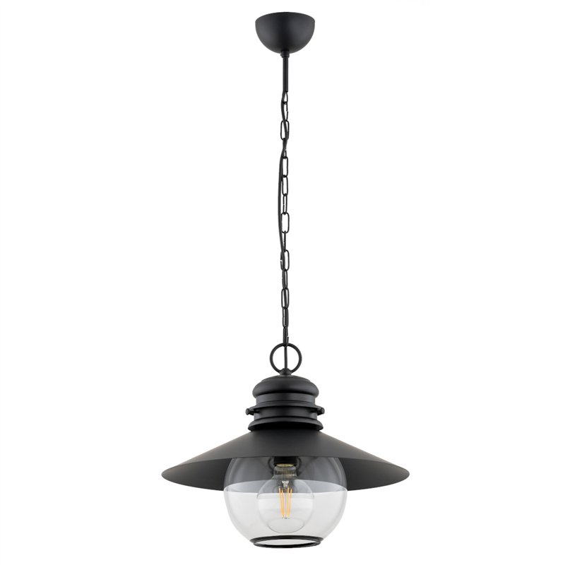 HOLLY CZARNA 1xE27 Alfa Lampa Wisząca HOLLY CZARNA 1xE27 Alfa Lampa Wisząca