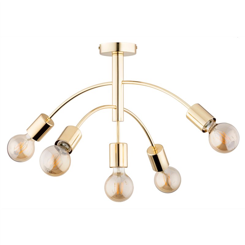 ARINI ZŁOTA 5xE27 Alfa Lampa Sufitowa ARINI ZŁOTA 5xE27 Alfa Lampa Sufitowa