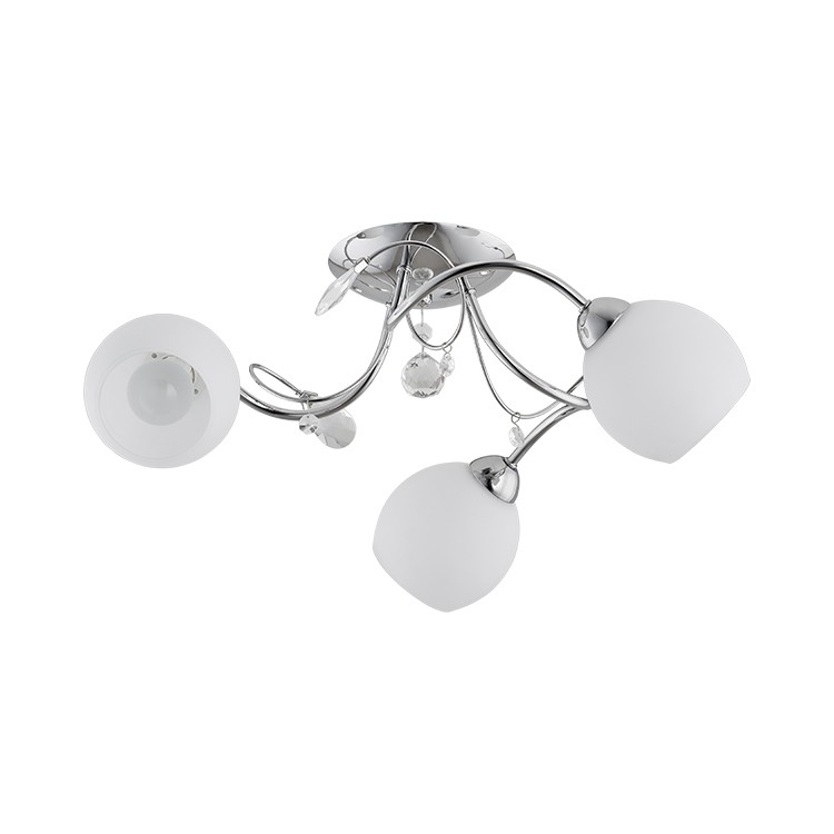 LIVIA CHROM 3xE14 Alfa Lampa Sufitowa 21523
