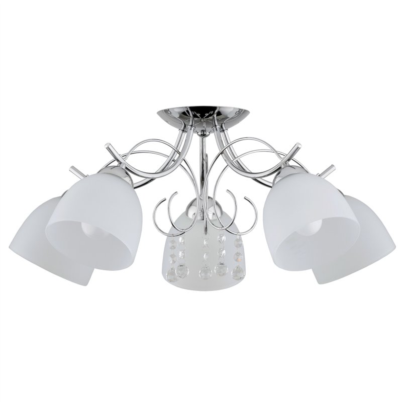 OTELIA CHROM 5xE27 Alfa Lampa Sufitowa OTELIA CHROM 5xE27 Alfa Lampa Sufitowa