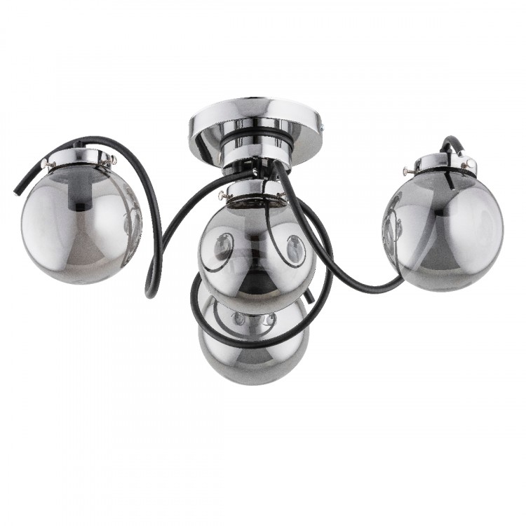 KRETKA CHROM 4xE14 Alfa Lampa Sufitowa 28414