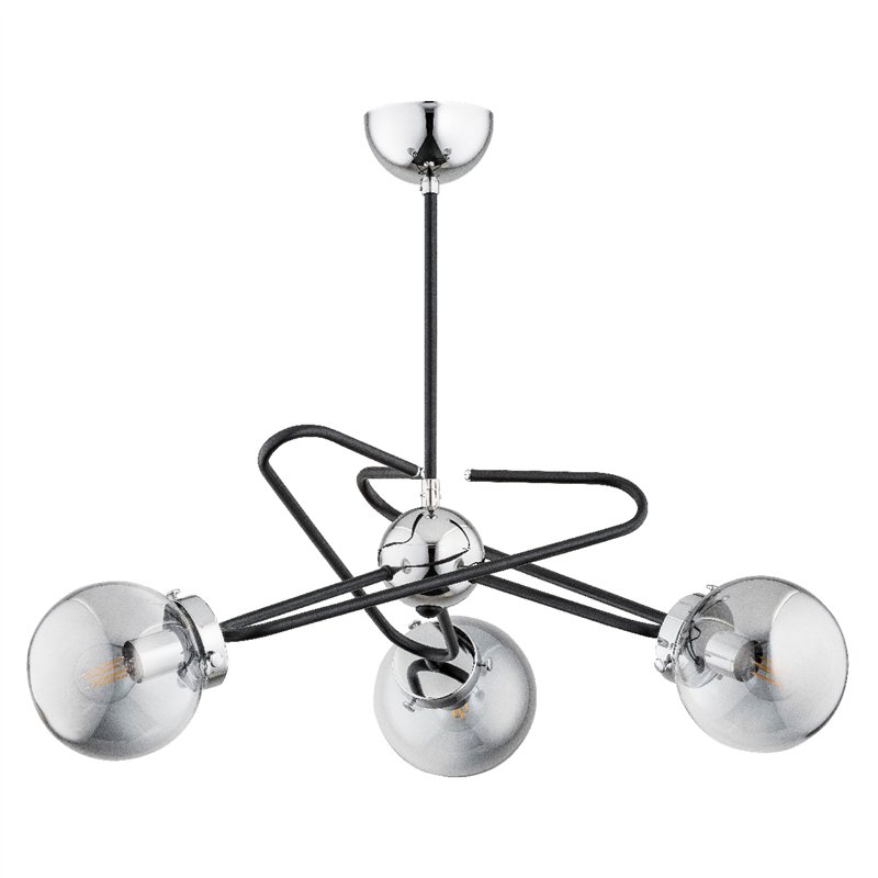 SAGITO CHROM 3xE14 Alfa Lampa Sufitowa SAGITO CHROM 3xE14 Alfa Lampa Sufitowa