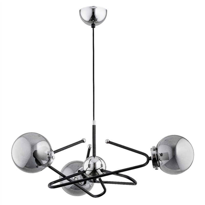 LAURA CHROM 3xE14 Alfa Lampa Sufitowa LAURA CHROM 3xE14 Alfa Lampa Sufitowa