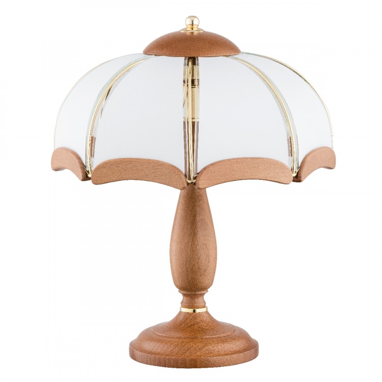 SIKORKA DREWNIANA 2xE14 Alfa Lampka Nocna 769