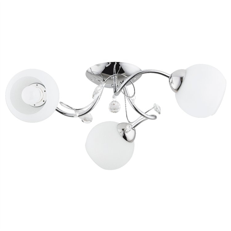 LIVIA PRO CHROM 3xE27 Alfa Lampa Sufitowa