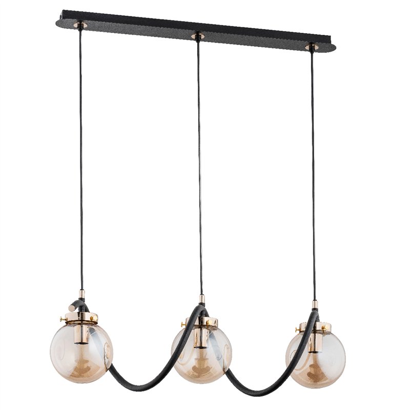 GOTTA I ZŁOTA 3xE14 Alfa Lampa Wisząca GOTTA I ZŁOTA 3xE14 Alfa Lampa Wisząca