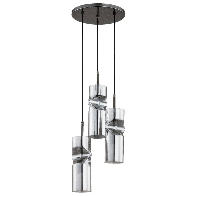 KAPRIS GRAFITOWA 3xE27 Alfa Lampa Wisząca KAPRIS GRAFITOWA 3xE27 Alfa Lampa Wisząca