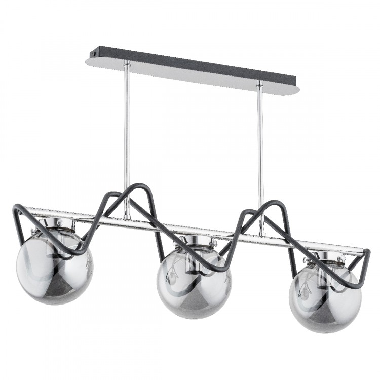 SAGITO PONTE CHROM 3xE14 Alfa Lampa Wisząca 62100