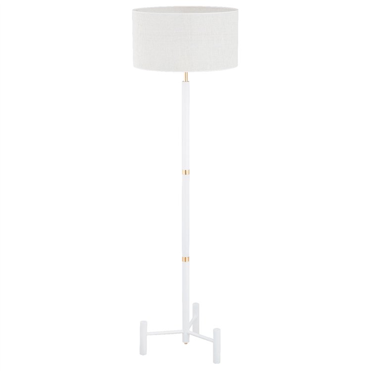 SUPRA BIAŁA 1xE27 Alfa Lampa Stojąca