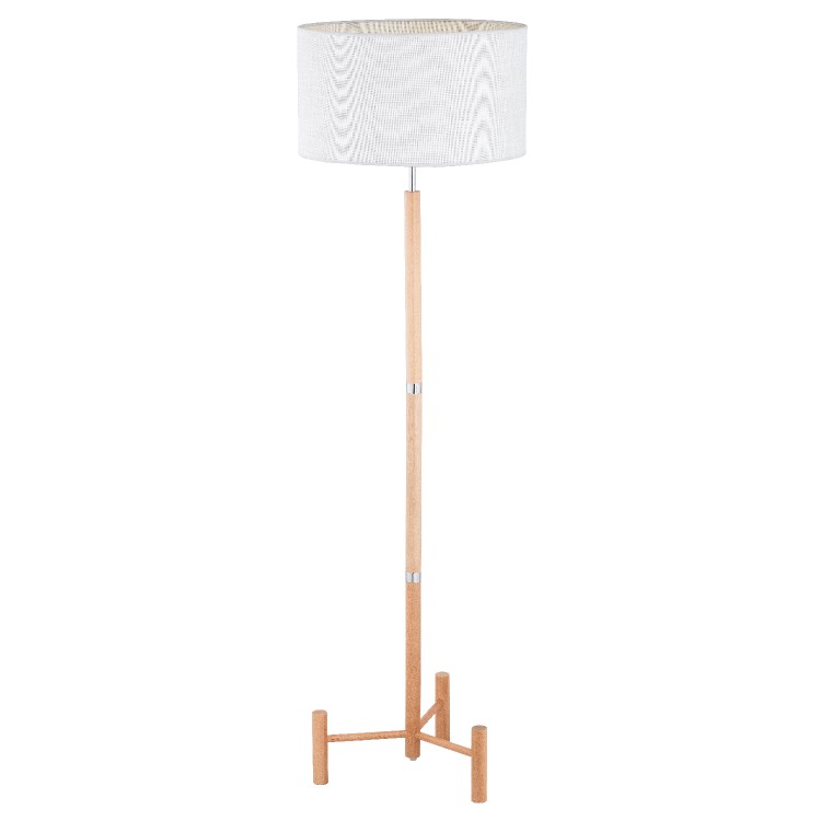 SUPRA MIX DREWNIANA 1xE27 Alfa Lampa Stojąca 9294