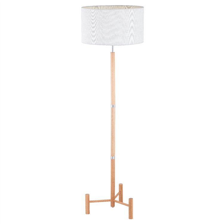 SUPRA MIX DREWNIANA 1xE27 Alfa Lampa Stojąca