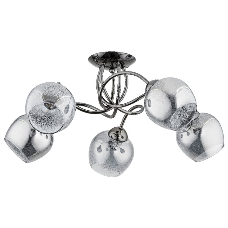 INFINITY CHROM 5xE27 Alfa Lampa Sufitowa