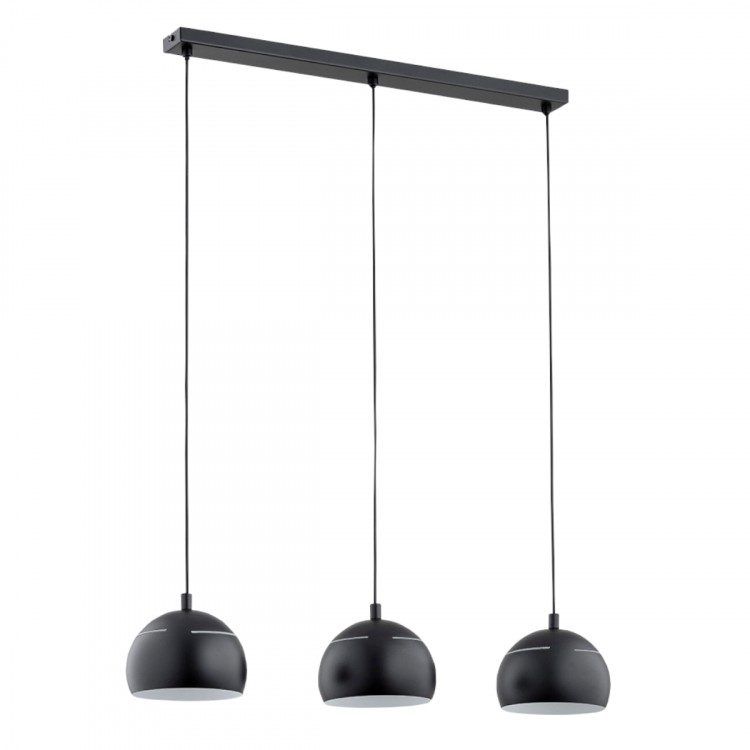 PLUS CZARNA 3xE14 Alfa Lampa Wisząca 62292
