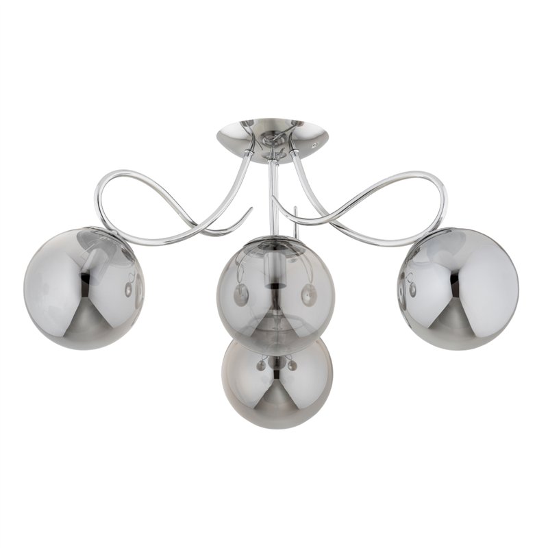 OXA CHROM 4XE14 Alfa Lampa Sufitowa OXA CHROM 4XE14 Alfa Lampa Sufitowa