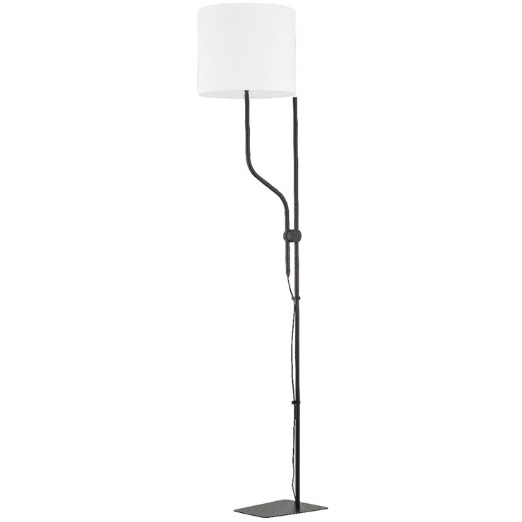 GLORI CZARNO-BIAŁA 1xE27 Alfa Lampa Stojąca