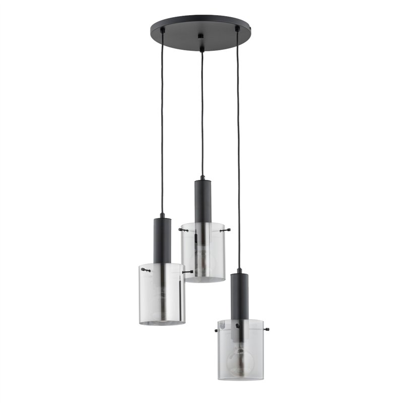CELIA CZARNA 3xE27 Alfa Lampa Wisząca CELIA CZARNA 3xE27 Alfa Lampa Wisząca