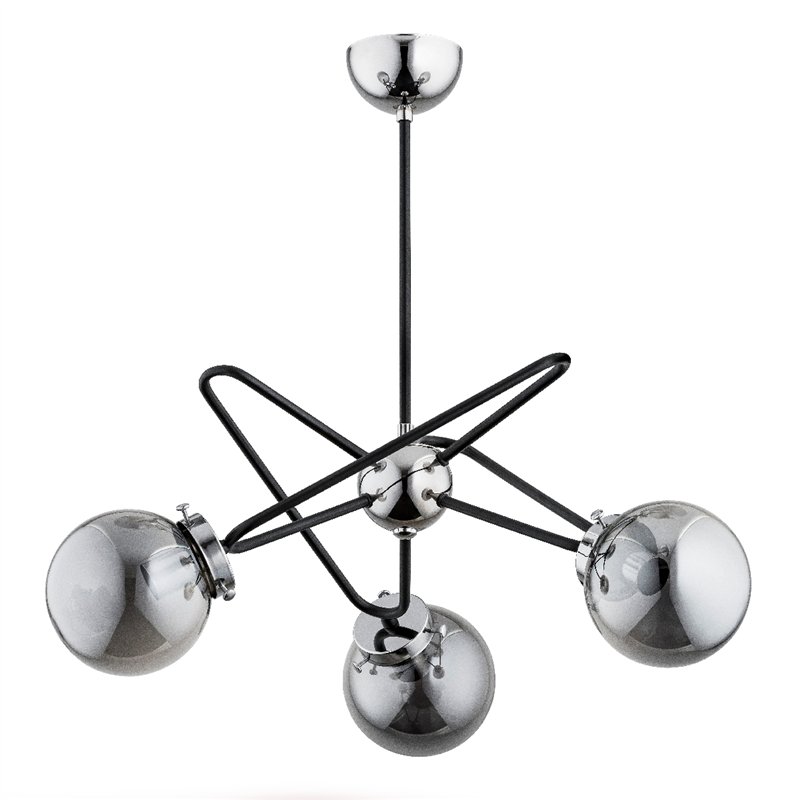 GALAXY CHROM 3xE14 Alfa Lampa Sufitowa GALAXY CHROM 3xE14 Alfa Lampa Sufitowa