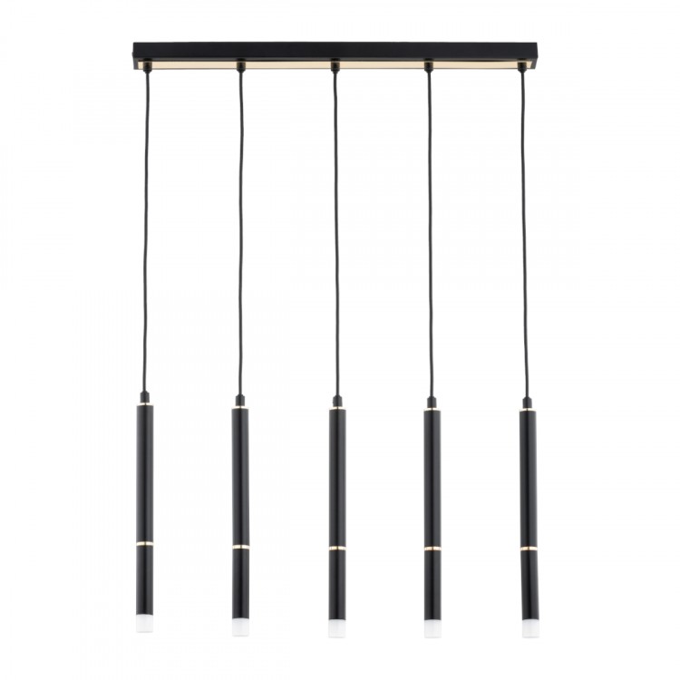 DESTO CZARNA & ZŁOTA 5xG9 Alfa Lampa Wisząca 63232