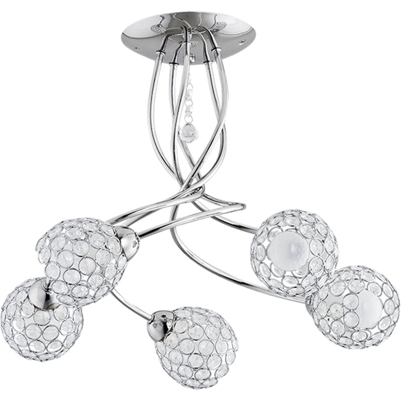 VAIO CHROM 5xE14 Alfa Lampa Sufitowa VAIO CHROM 5xE14 Alfa Lampa Sufitowa