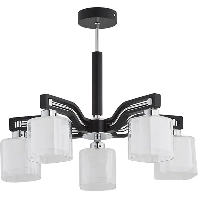 CONSUL DREWNIANA 5xE14 Alfa Lampa Sufitowa CONSUL DREWNIANA 5xE14 Alfa Lampa Sufitowa