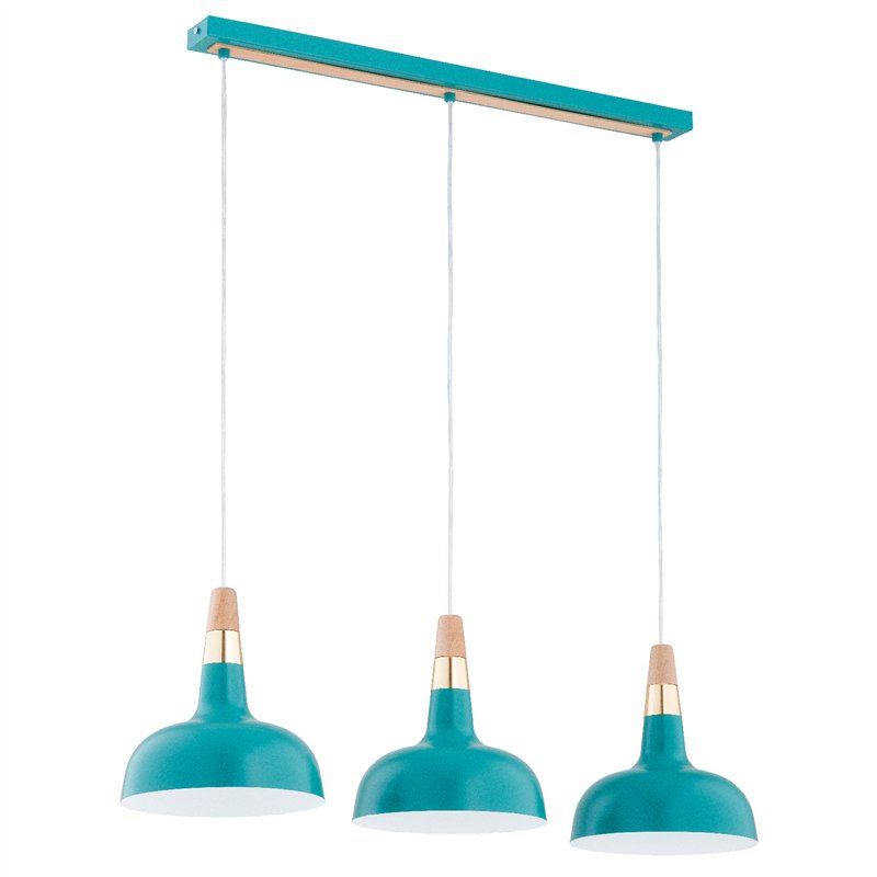 RODOS MIĘTOWA 3xE27 Alfa Lampa Wisząca RODOS MIĘTOWA 3xE27 Alfa Lampa Wisząca