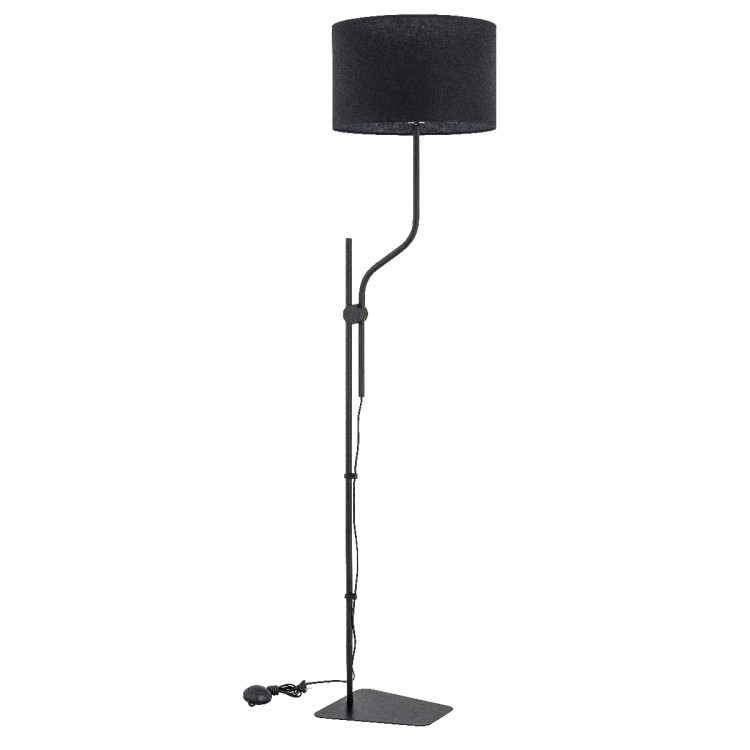 GLORI CZARNA 1xE27 Alfa Lampa Stojąca 9259