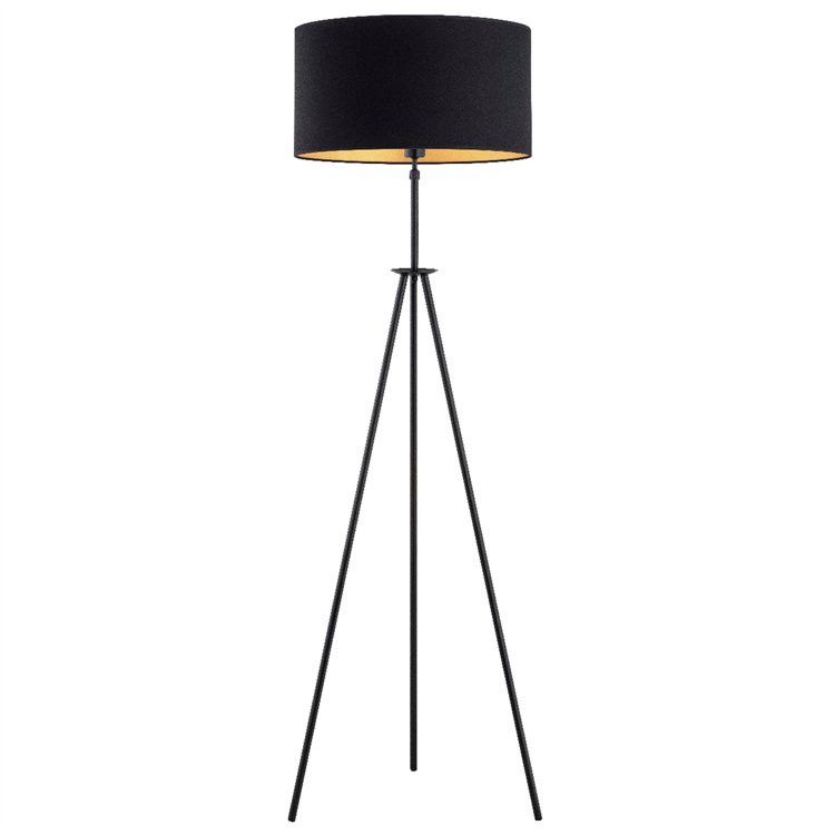 BRYZA CZARNA 1xE27 Alfa Lampa Stojąca