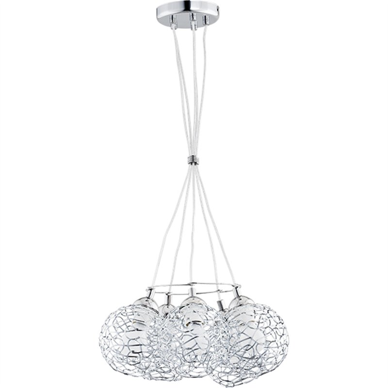 AMASO CHROM 5xE27 Alfa Lampa Wisząca AMASO CHROM 5xE27 Alfa Lampa Wisząca