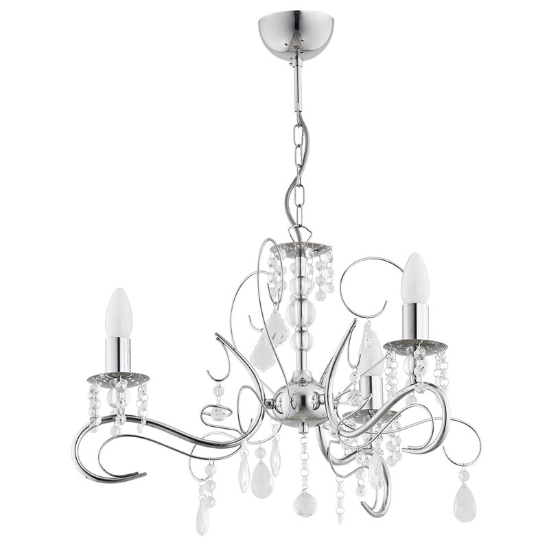 ASTOR CHROM 3xE14 Alfa Żyrandol ASTOR CHROM 3xE14 Alfa Żyrandol