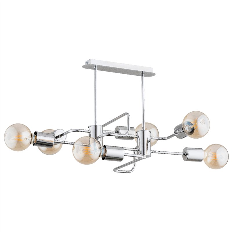 MONROE CHROM 6xE27 Alfa Lampa Sufitowa MONROE CHROM 6xE27 Alfa Lampa Sufitowa