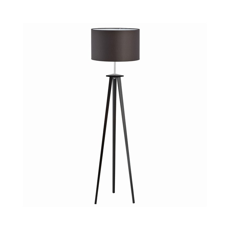 ARNOLD CZARNA 1xE27 Alfa Lampa Stojąca 9201