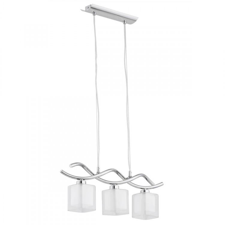 ILLUSION CHROM 3xE14 Alfa Lampa Wisząca 17133