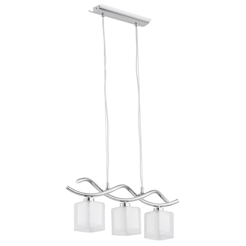 ILLUSION CHROM 3xE14 Alfa Lampa Wisząca ILLUSION CHROM 3xE14 Alfa Lampa Wisząca