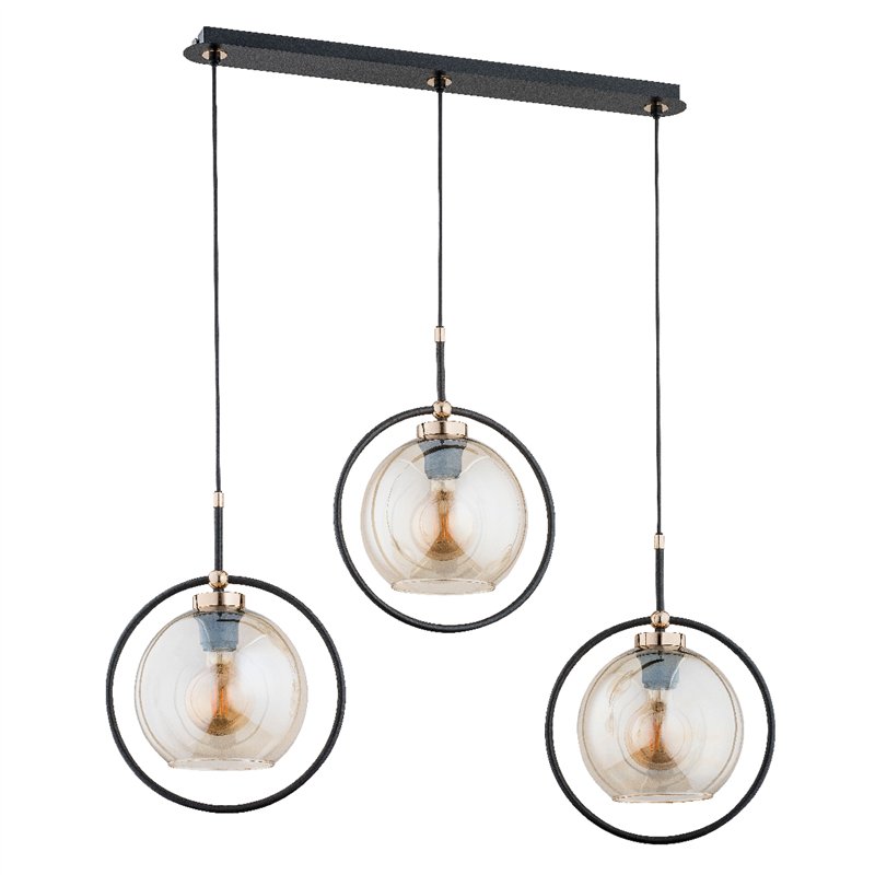 SELDI ZŁOTA 3xE27 Alfa Lampa Wisząca SELDI ZŁOTA 3xE27 Alfa Lampa Wisząca