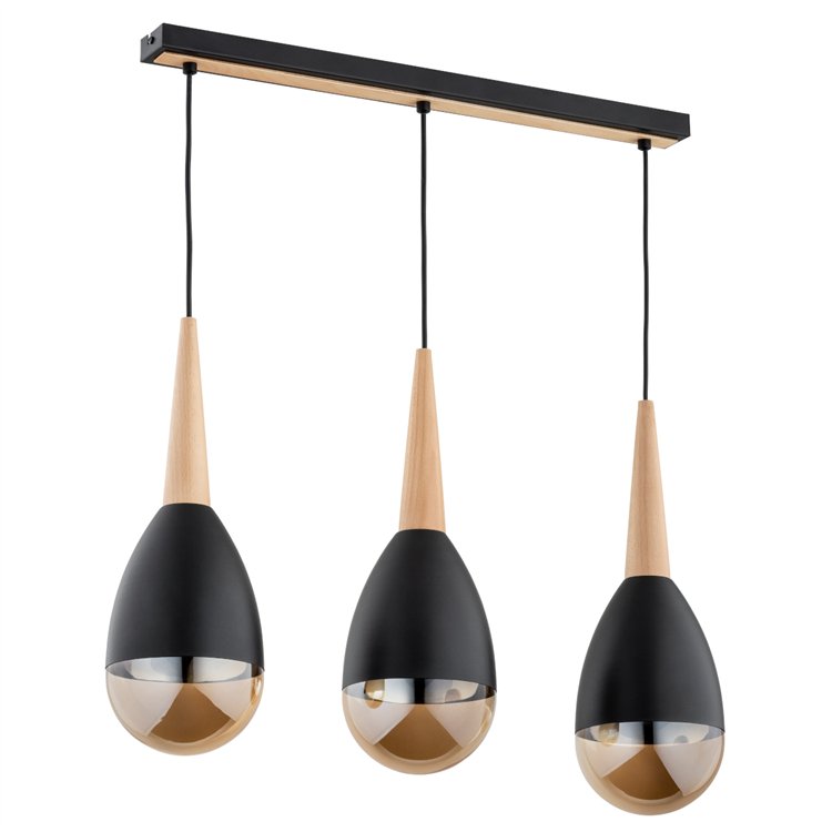 MASTER DREWNIANA 3xE14 Alfa Lampa Wisząca