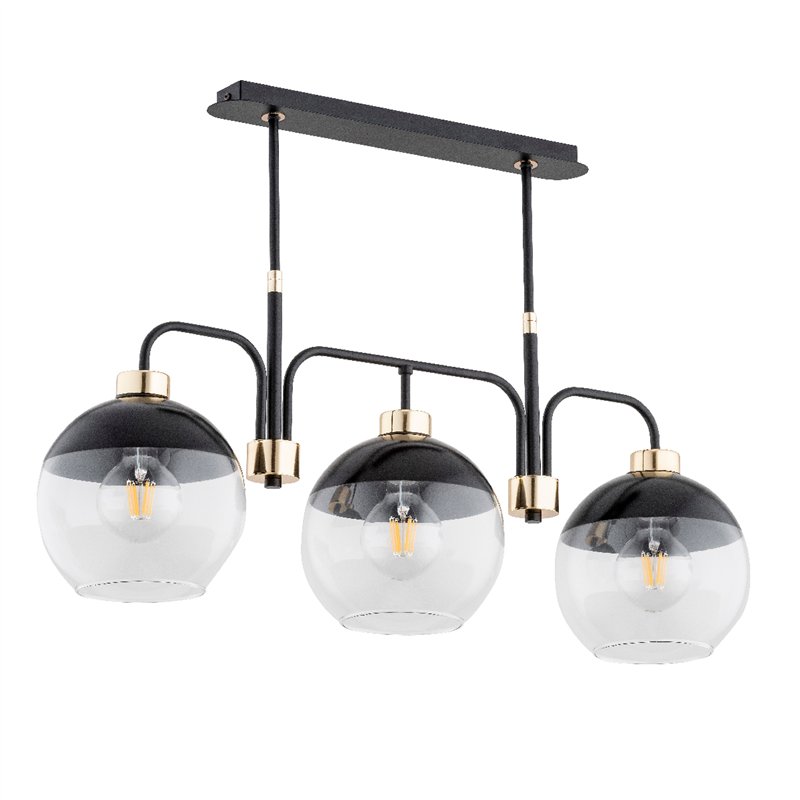 ALMARY CZARNA 3xE27 Alfa Lampa Sufitowa ALMARY CZARNA 3xE27 Alfa Lampa Sufitowa