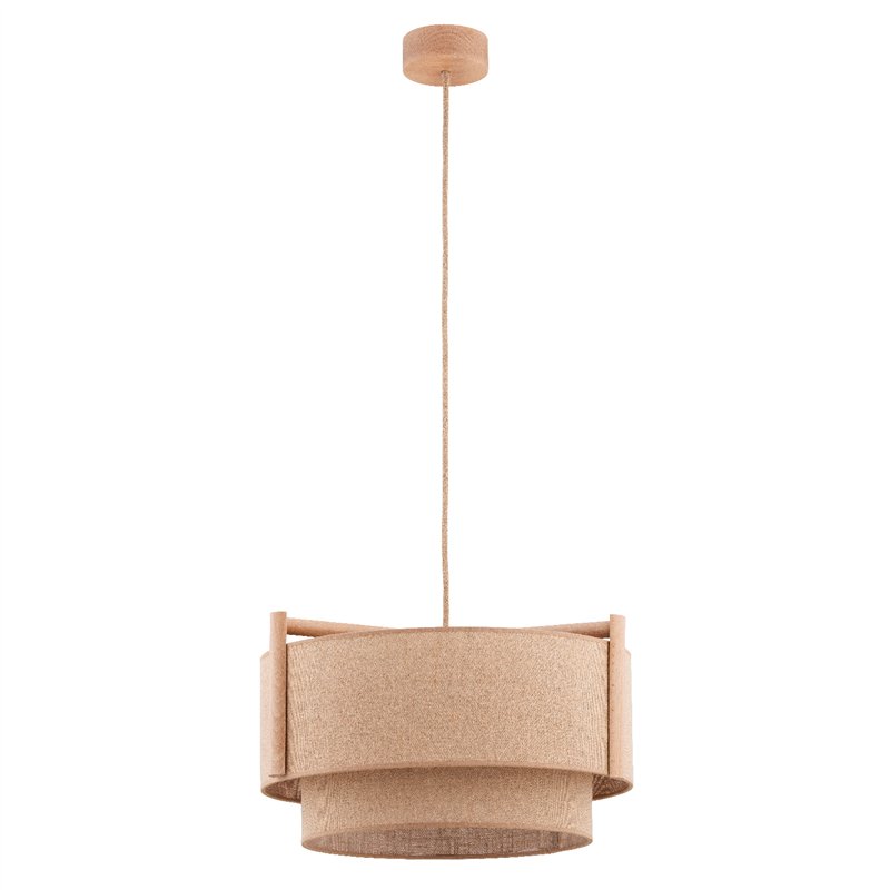 LEIDI DUET JUTA 1xE27 Alfa Lampa Wisząca LEIDI DUET JUTA 1xE27 Alfa Lampa Wisząca